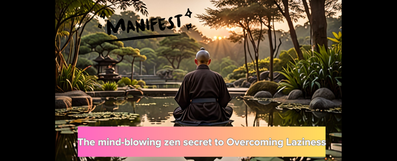 Master the Top Zen Technique to Beat Laziness