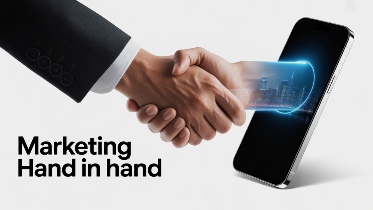 From Handshakes to Hashtags: Blending Face-to-Face and Digital Marketing for Deeper Engagement